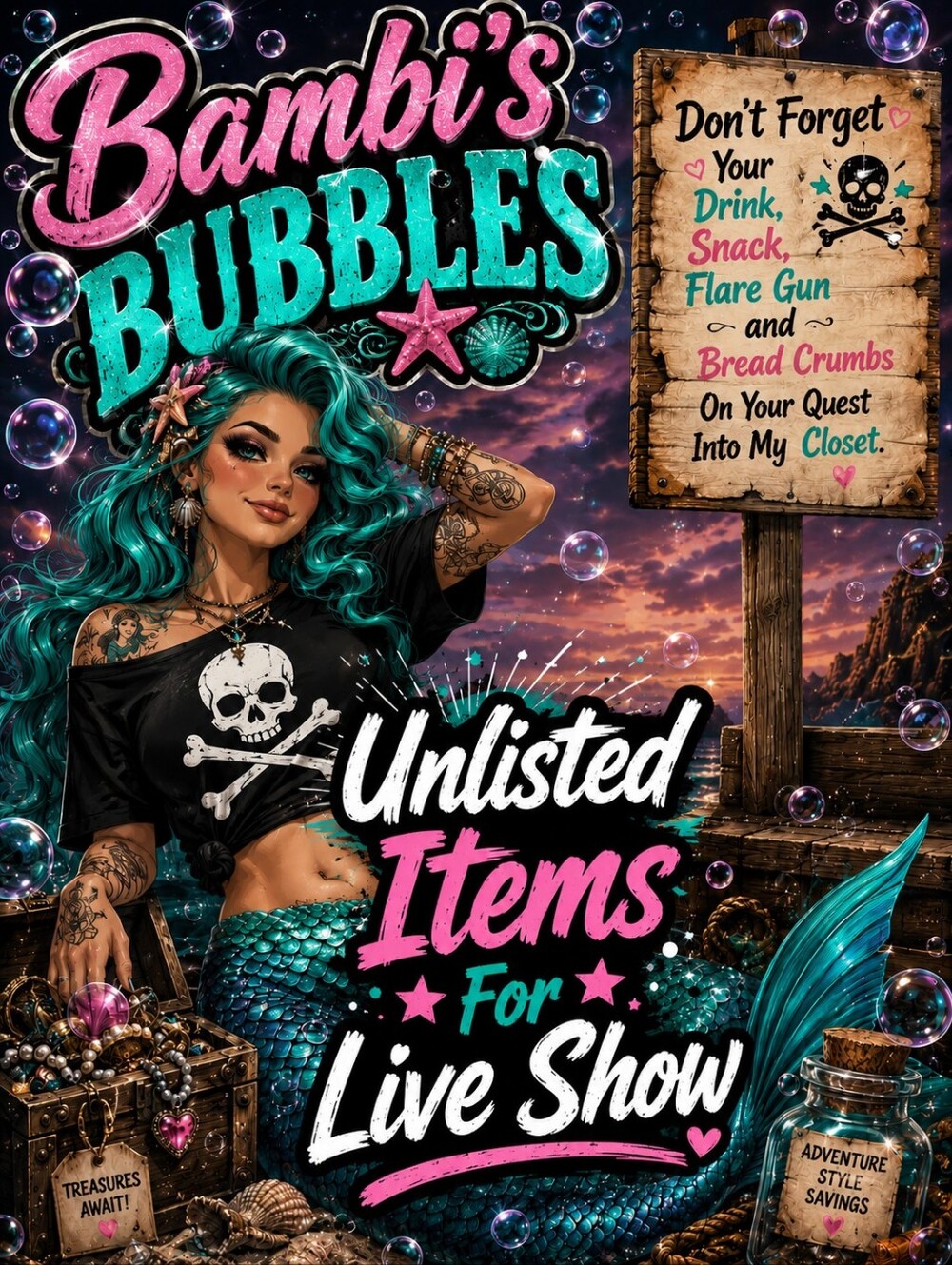 🍸UNLISTED ITEMS FOR LIVE